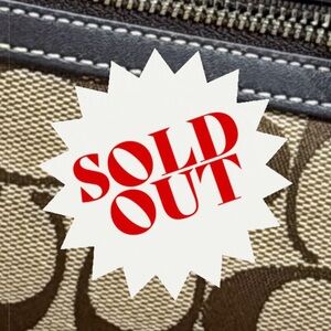 Vintage Coach Leather Waverly Tote Bag 4133 in‎ Mahogany Leather